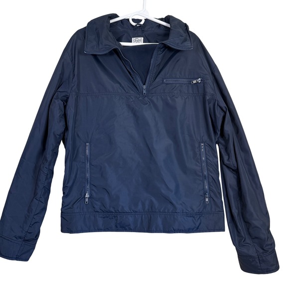 Roffe 360 Navy Pullover Ski Jacket Men's XL – Vintage 80s/90s Windbreaker Anorak - Picture 1 of 9